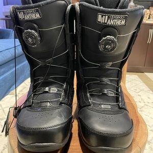 Ride anthem boa snowboard boots - size 12